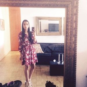 reed floral dress !!